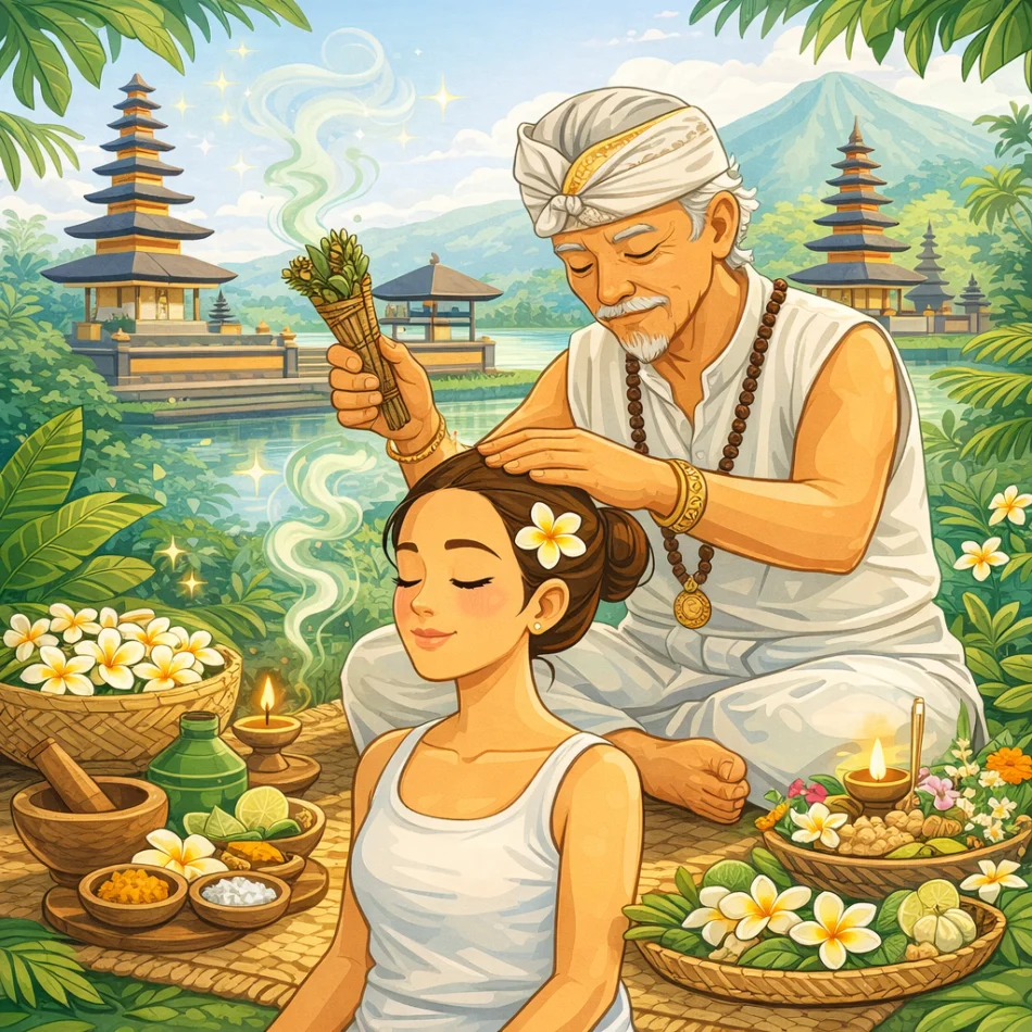Balinese healer Balian traditions
