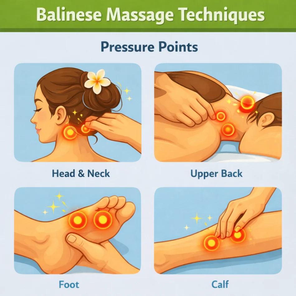 Balinese massage techniques pressure points